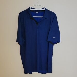Nike Blue Performance Polo Shirt